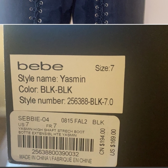 Over the knee Bebe boots - Picture 2 of 7